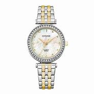 [Powermatic] Citizen ER0214-54D Two Toned Pearl Quartz Women's Watch