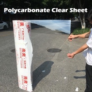 ATAP CERAH LUTSINAR RATA 1mm/2mm POLYCARBONATE / PC FLAT TRANSPARENT ROOF / GREENHOUSE / AWNING SHEE