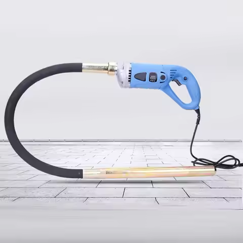 Portable insert vibrator small concrete household single-phase cement vibrator 220V vibrator 1300W h