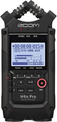 ZOOM H4NPRO-BK Handy Recorder 1-Year Warranty