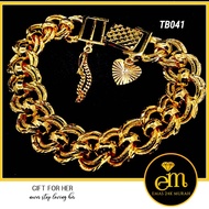 Gelang Tanga Coco Candy Original Emas Bangkok (ETB375)