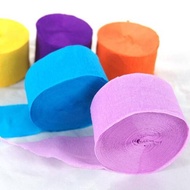 Crepe Paper Roll/Paper Streamer Paper Decorative Crepe Paper