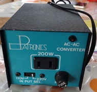 AC-AC 110v 220v Converter 200w