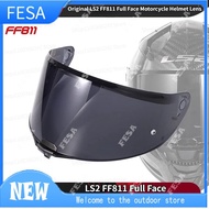 1 LS2 FF811 Helmet Lens Full Face Motorcycle Helmet Color Lens Black Silver Visor 1 Anti Fog Sticker