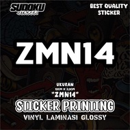 ZMN14 GANGSTER VIRAL FYP AESTHETIC PRINTING STICKER