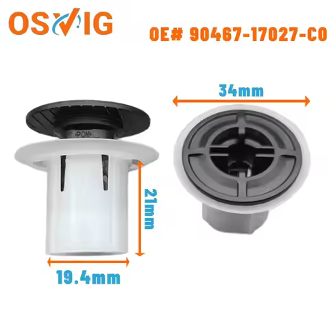 8PCS OE# 90467-17027-C0 90467-17026-A0 Car floor splash guard mounting clips suitable for Toyota C-H
