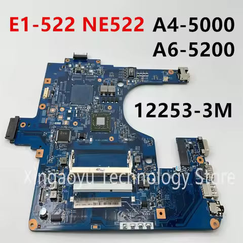 Original For Acer Aspire E1-522 NE522 Laptop Motherboard DDR3 EG50-KB 12253-3M 48.4ZK14.03M A4-5000 