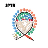 SPTA Mini Polishing Machine Car Beauty Detailing Extension Tools Kit for Rotary Polisher