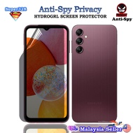 Samsung Galaxy A14 5G / 4G / M14 5G / A24 4G / A33 / A23 / A13 Privacy Matte Hydrogel Screen Protect