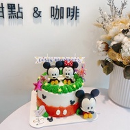 米奇主題蛋糕 公仔蛋糕 米奇公仔蛋糕 迪士尼公仔 鑠甜點 紀念日