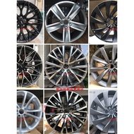 Sesuai untuk rim aluminium kereta Volkswagen CC bersaiz 17 inci, 18 inci, 19 inci. Rim Golf CC, Mago