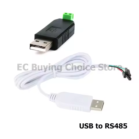 Download Cable USB to RS485 CH340 Data Cable Communication Line 485 Converter 1 Meter For Arduino