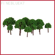 [finebluek7] 50 Light Green Trees Model Train Railway Wargame Buildings Diorama Scene Z T