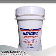 NATIONAL : HYDRAULIC OIL  10 -  18L