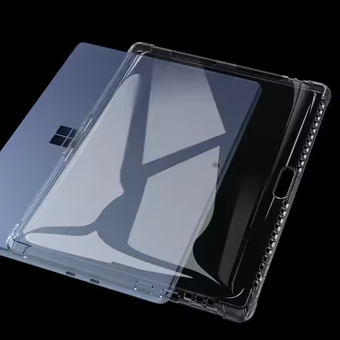 Airbag Shockproof Clear TPU Case For Microsoft Surface Pro 8 Pro9 Pro11 Pro12 13"Transparent Protect