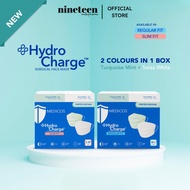 [LIMITED EDITION] MEDICOS HydroCharge 4 Ply Surgical Face Mask (Regular / Slim Fit) - Mint Duo (50Pcs)