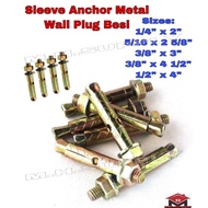 Sleeve Anchor Metal / Wall Plug Besi / Anchor Expansion Bolt Iron