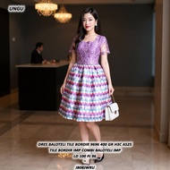 BALOTELI TILE EMBROIDERED WOMEN'S DRESS 9696 ASD