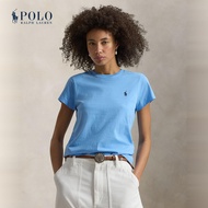 Polo Ralph Lauren เสื้อยืดผู้หญิง รุ่น WMPOKNINCU21251 สีฟ้า
