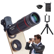 ♞APEXEL Universal 18x25 Monocular Zoom HD Optical Cell Phone Lens Observing Survey 18X Telephoto Le