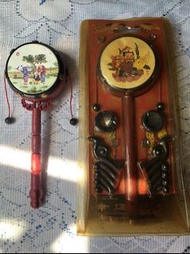 復古兒童搖鼓玩具