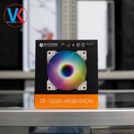 IDCooling DF-12025 ARGB Snow Single Fan Case PC 120mm ARGB LED Sync PWM Fan ID-Cooling DF 12025 ARGB