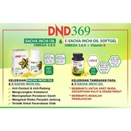 DND369 Sacha Inchi Oil Softgel ORIGINAL HQ | Omega 3 6 9 Daily Wellness Support