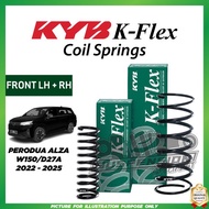 PERODUA ALZA (2022 - 2025) FRONT / REAR / SET COIL SPRING STANDARD KYB K-FLEX (2PCS / 4PCS)