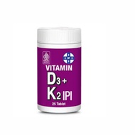 IPI VITAMIN D3 +K2 25 TAB
