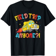 Field Trip Anyone School Trips Field Day 2025 Teachers T-Shirt