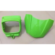KLX250 Headlight Mask Fairing Front Cowl Head Light Visor Holder Cover Windshield Airflow Deflector 