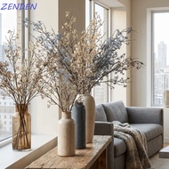 ZENDEN​ Artificial Eucalyptus Berries, Handmade Plastic Eucalyptus Nut Branch, Floral Decor Green Pl
