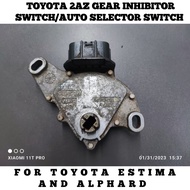 Toyota 2AZ Gearbox Inhibitor Switch ( PN : 84540-52070 )For Estima,Alphard/Auto Selector Switch/Auto