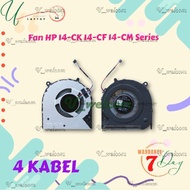 Laptop Processor Fan for HP 14-CK 14-CF 14-CM 14S-DP 240G7 246G