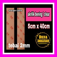 2mm clear Acrylic Sheet/5cm x 40cm clear Acrylic Sheet/clear Acrylic