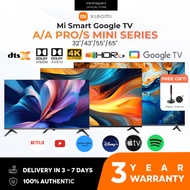 Xiaomi A/A PRO/S MINI LED 2026 32"/43"/55"/65" Smart Google TV Netflix Playstore Disney+ | 3 Years O