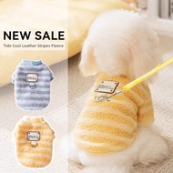 dog halloween costume dog costume Traction Striped Puppy Clothes Autumn and Winter Teddy Bixie Schne