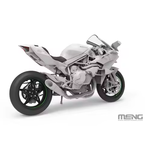 MT-011 MENG Motorcycle Series 1/9 Scale Kawasaki Ninja H2R 2018 Model kit（Hot）