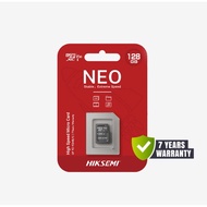 Micro sd hiksemi 128gb class 10 92Mbps neo hs-tf-c1-128g - Memory card