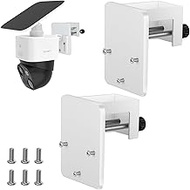 2 Pack Gutter Mount Bracket Compatible with Eufy SoloCam S340/SoloCam E30,Solar Security Camera,No D