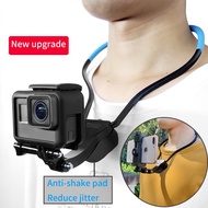 Gopro Neck Holder Mount Hands-free Lazy Neck Holder Wearable Smartphone Mounting Bracket