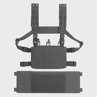 ยุทธวิธีทรวงอกRig 556 Triple Mag Pouch MOLLE Modular Airsoftเสื้อกั๊กMultifunction Camouflageเกียร์ส