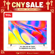 [CNY Sale] TCL QLED 50" 4K 50C725 Google TV