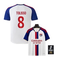 AAA+ 26/27 Lyon Home Fan Football Jersey S-4XL