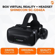 SHINECON 10.0 VR Box 3D Virtual Reality Glasses with Earphone Headphone Headset VR Headset VR VR Box