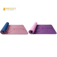 TPE Yoga Mat Fitness Mat Widened Thickened Lengthened Tasteless Non-Slip Yoga Mat High-Density Dance