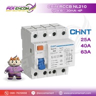 Chint RCCB NL210 Type B 30mA 4P C25