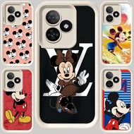 M-62 Mickey Mouse White Casing for Realme GT 6 C33 C67 Narzo 50A Prime C31 C35 C51 C53 Note 60 C61 C
