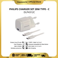 PHILIPS CHARGER SET 20W DLP4312C TYPE - C