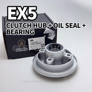 HONDA EX5 CLUTCH HUB + OIL SEAL + BEARING EX5 HIGHPOWER SPROCKET HUB SPOKET